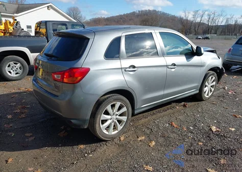 2015 Mitsubishi Outlander Sport Es from USA, damaged, VIN 4A4AP3AU9FE011909